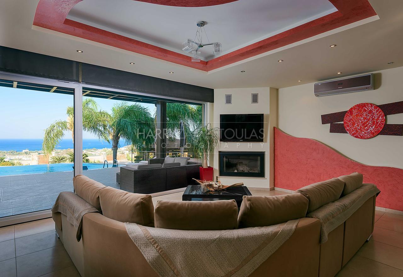 Quinn Hill Luxury Villa Rhodes City Exterior photo